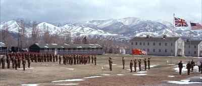 First Special Service Force pass in review. - The Devil's Brigade