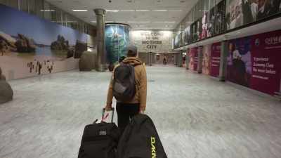 First stop was to Cape Town,
where we met up with Ian. - Edge of the Earth