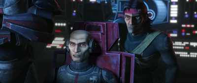 First the bounty hunter on Pantora
and now this guy? - Star Wars: The Bad Batch