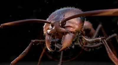 First, the mandibles attach,
delivering a very painful bite. - Kings of Pain