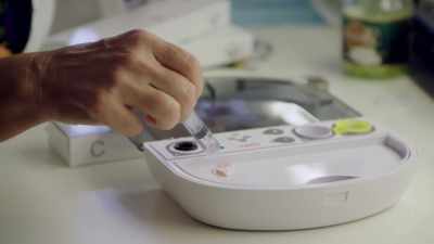 First, the sample from the patient
is mixed with a pre-heated enzyme, - Aussie Inventions That Changed The World