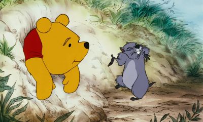 First thing to be done is get rid of that bear - The Many Adventures of Winnie the Pooh