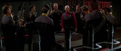 First thing they'll do in Engineering is establish a collective - Star Trek: First Contact