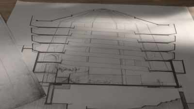 First, he turned it upside down, - Frank Lloyd Wright: The Man Who Built America