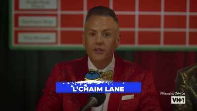 - First up, L'Chaim Lane,
serving us Hannakouture. - The Bitch Who Stole Christmas
