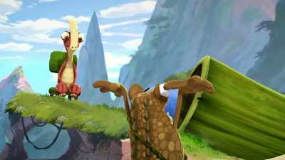 First, we'll test how well you react
to the pressure of take-off. - Gigantosaurus