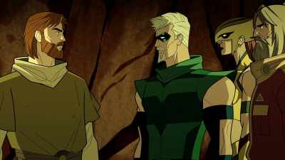 First we've got to get to Rann - Green Lantern: Beware My Power