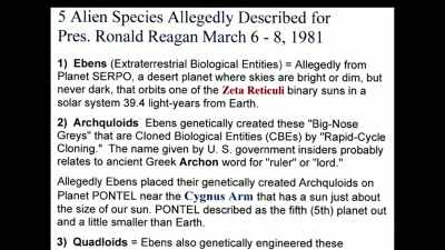First, what I call a prime
intelligence are the Ebens. - Truth Hunter