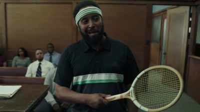 Firstly, I bested Adam Bethune
in a tennis match. - South Side