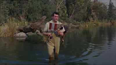 "Fish are likely to be found
about 20 yards from shore." - Man's Favorite Sport?