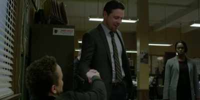 -Fish Rinaldi. That's right.
-Yeah. From last night. How you doing? - Seven Seconds