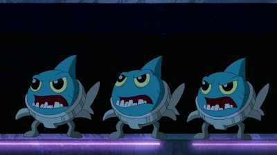 [ Fish snarl ] - Ben 10 vs  the Universe: The Movie