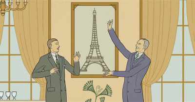 Fish is told he can now
buy the Eiffel Tower. - White Rabbit Project