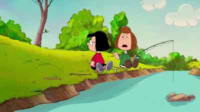 Fishing can be an emotional experience. - The Snoopy Show