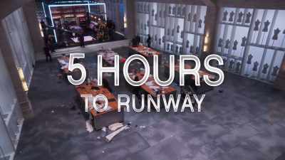 Five hours till the models
hit the runway. Thank you. - Next in Fashion