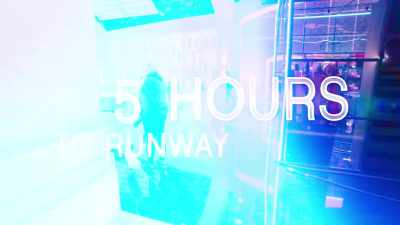 Five hours till the runway show,
 please. Thank you. - Next in Fashion