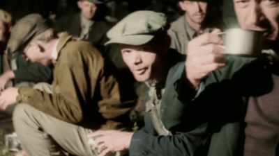 FIVE LONG WEEKS PASS. - America in Color