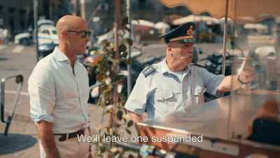 Five miles from the city center, - Stanley Tucci: Searching for Italy
