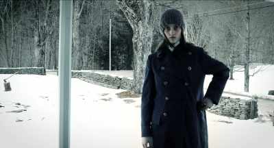 Five miles up the road
and five miles back to here, - Where the Devil Roams
