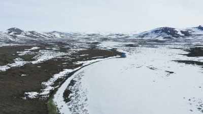 Five million square miles
of snow - Frozen Planet II