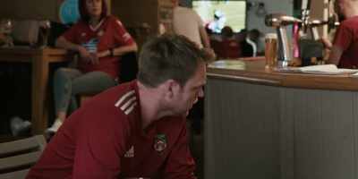 Five minutes
into the second half. - Welcome to Wrexham