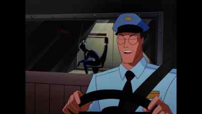Five more miles, missy.
Hey, you should be happy. - The New Batman Adventures