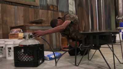[flame igniting] - Moonshiners: Master Distiller