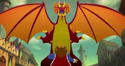 -(flame roars)
-(grunts) - Legend of the Three Caballeros