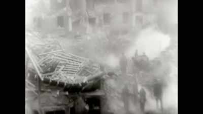 (flames roar) - The Buildings That Fought Hitler