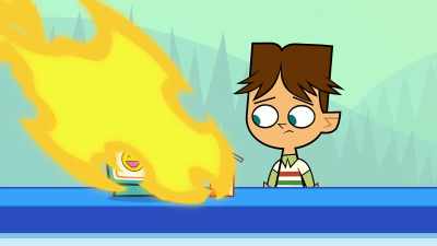 - (Flames whoosh) - Total DramaRama