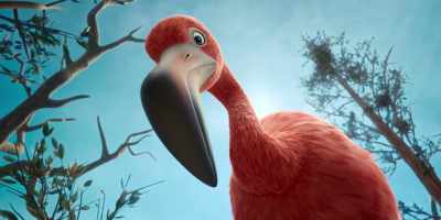 -[flamingo] Hey.
-[whimpers] - Leo