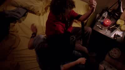Flat against your skin so it doesn't wiggle around too much. - Breaking Bad