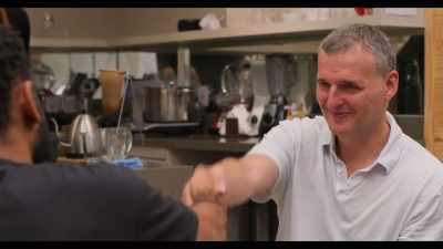[Flavia chuckles] - Somebody Feed Phil