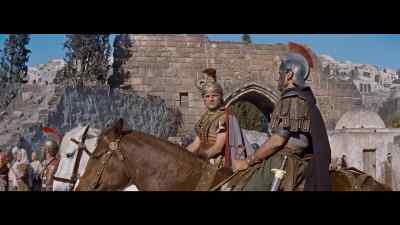 Flavius, clear us a path
through these cattle. - The Robe