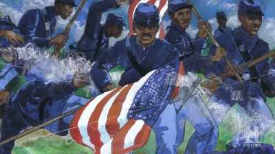 Fleetwood is carrying the
colors throughout this though - Black Patriots: Heroes of the Civil War