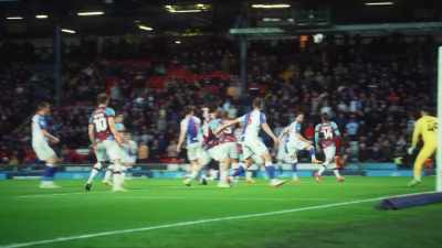 -Flicked on!'
-(CHANTING) - Mission to Burnley