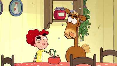 - [flies buzzing] - It's Pony