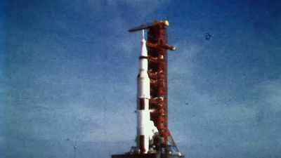 FLIGHT DIRECTOR: Ten, nine, - George Carlin's American Dream