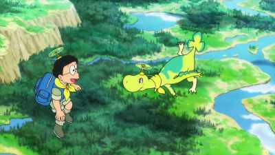 Flight practice - Doraemon: Nobita's New Dinosaur