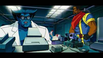 Flipping back a few pages,
rewriting things, - X-Men '97