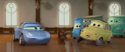 Flo what do you have at your store I have gasLotsa gas OK boys stay with me - Cars