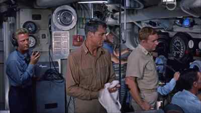 Flooding on number two periscope. - Operation Petticoat