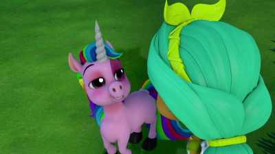 - Floof!
- Yes! You definitely can, Floof. - Rainbow Rangers