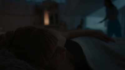 [floor creaking] - Behave