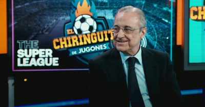 Florentino Pérez,
Super League President. - Super League: The War for Football