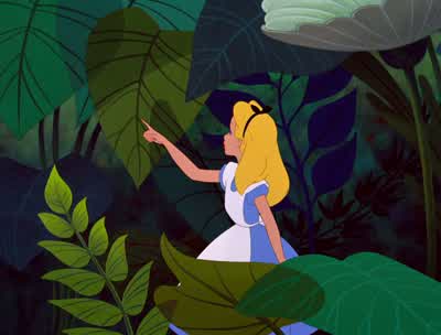 Oh that's nonsense Flowers can't talkBut of course we can talk my dearIf there's anyone worth talking toOr about - Alice in Wonderland