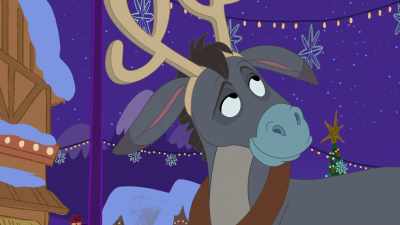 Floyd. Floyd the blue-nosed mule... - Tom and Jerry Snowman's Land