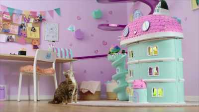 [Floyd meows] - Gabby's Dollhouse