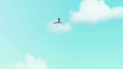 Fly, my pterosaur!
Fly, fly! - Dino Ranch