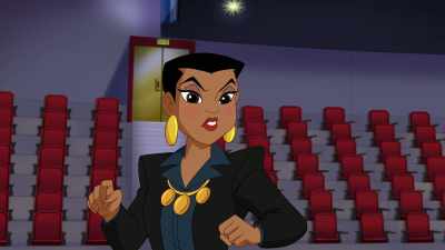 Flyers Get the citizens to safety - DC Super Hero Girls: Intergalactic Games